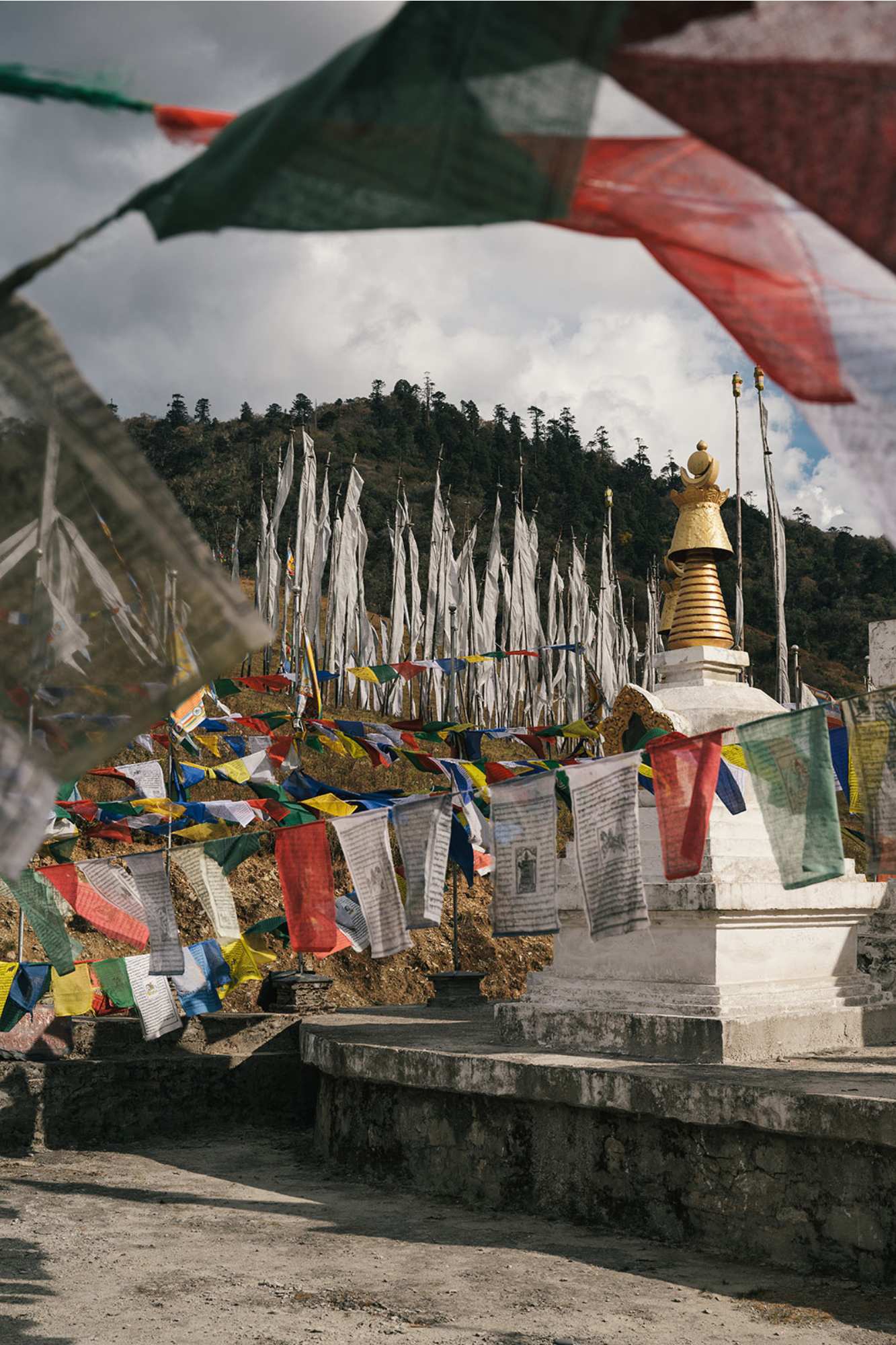 prayer flags bhutan