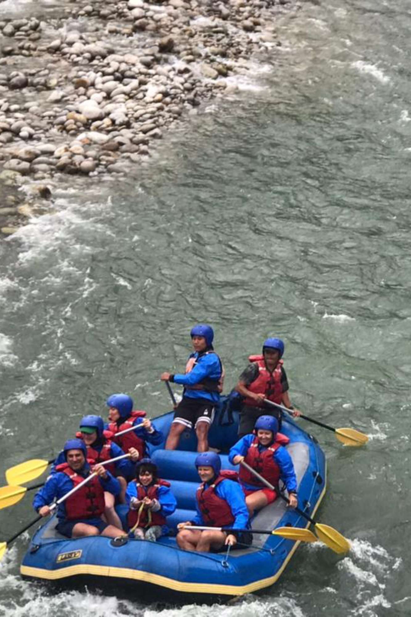 rafting and kayaking
