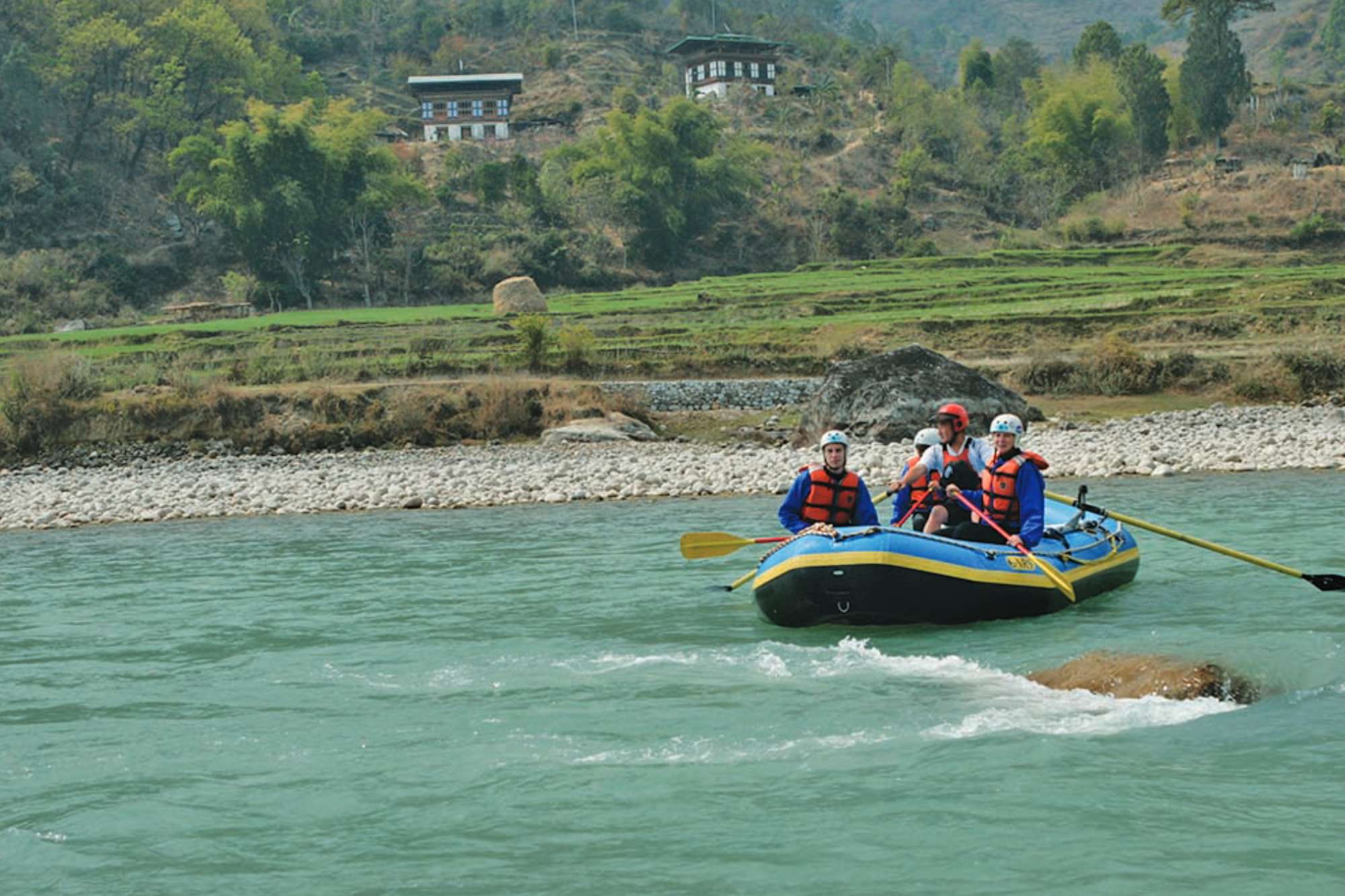 rafting punakha