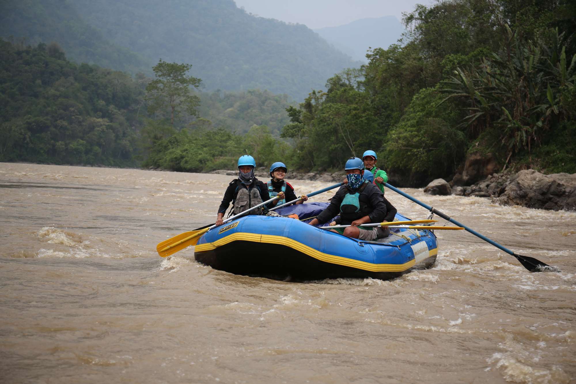 rafting